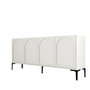 Hanah Home Lyon 79 Consola Crema y Negro
